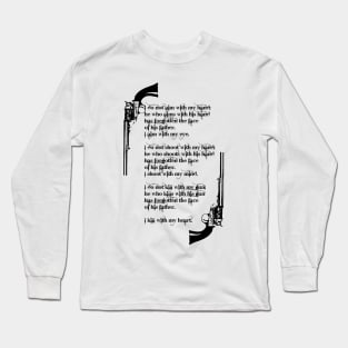 the dark tower (black) Long Sleeve T-Shirt